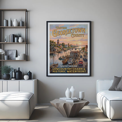 Vintage poster of
