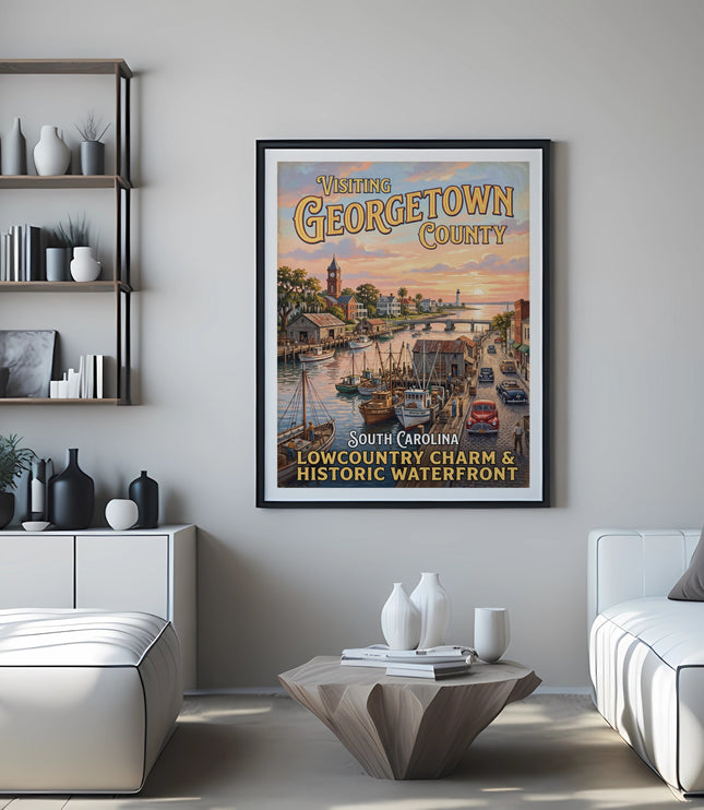 Vintage poster of