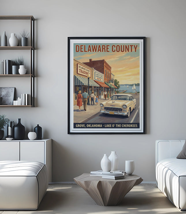 Delaware County vintage travel