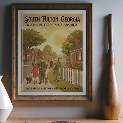 South Fulton, Georgia: A community of homes & happiness, prosperous living, neighborly charm.