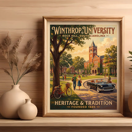 Winthrop University Rock Hill, South Carolina heritage and tradition, founded 1886.