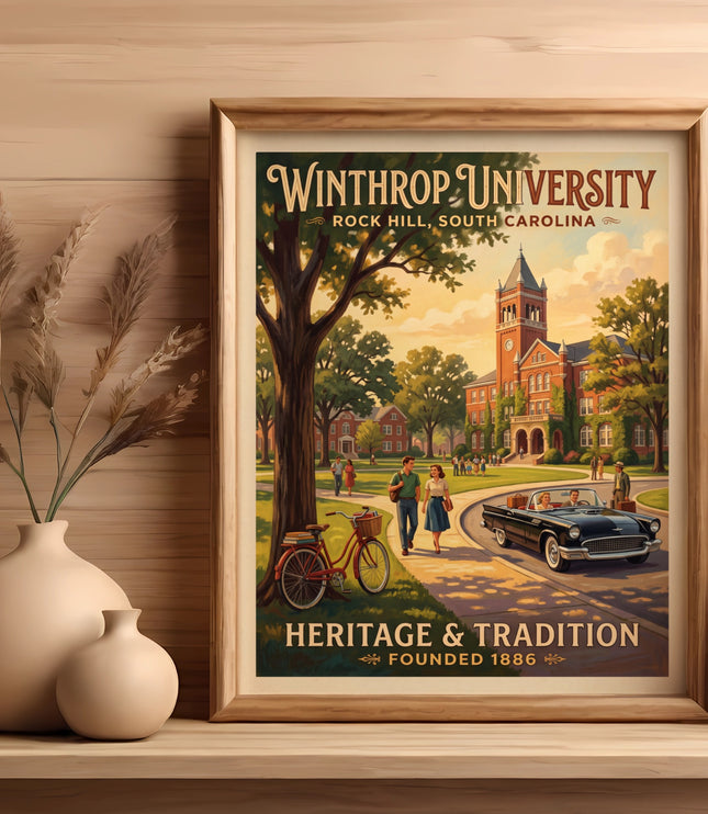 Winthrop University Rock Hill, South Carolina heritage and tradition, founded 1886.