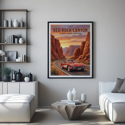 Poster of a red vintage