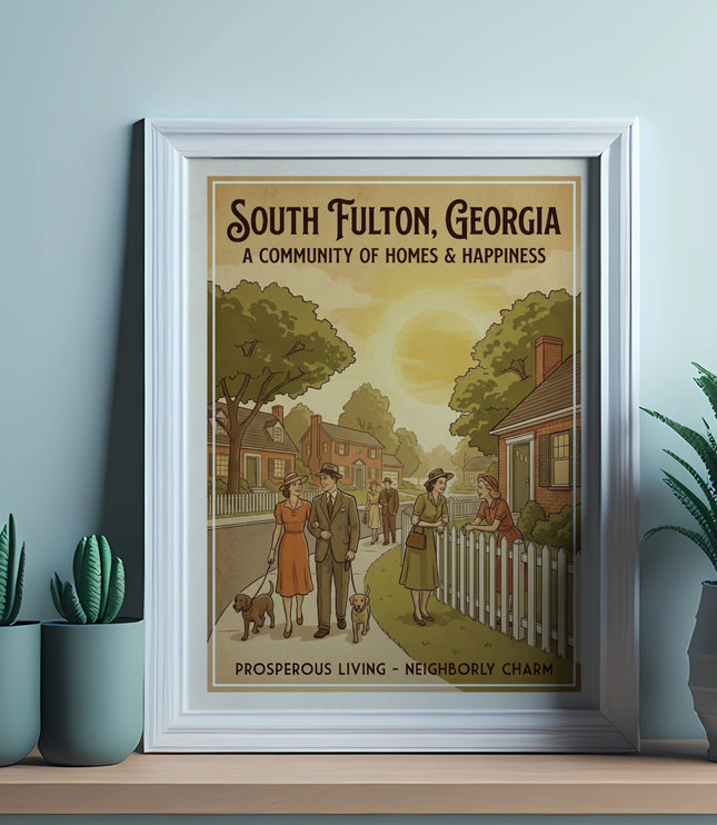 South Fulton, Georgia: A community of homes and happiness, prosperous living, neighborly charm.
